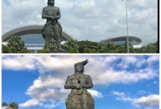 Jejak Sejarah Patung Sultan Hasanuddin, Simbol Keberanian Pahlawan dari Makassar