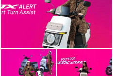 Polytron Fox 200 Resmi Meluncur, Motor Listrik Stylish yang Ramah dan Nyaman untuk Pengendara Perempuan