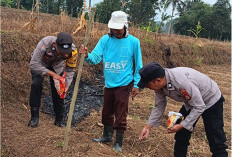 Polsek Dempo Utara Dorong Ketahanan Pangan di Kelurahan Binaan