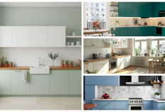 Dapur Lebih Lapang dan Modern: 5 Warna Cat Cerah Tanpa Renovasi Mahal