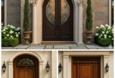 Bikin Tamu Terpukau! 7 Model Pintu Depan Rumah Modern Paling Hits Tahun Ini!