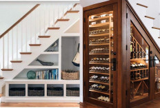 Inspirasi Lemari Bawah Tangga, Solusi Fungsional dan Estetik untuk Rumah Minimalis!