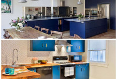 Ide Dapur Bernuansa Biru Modern yang Estetik, Bikin Ruangan Terlihat Lebih Berkelas