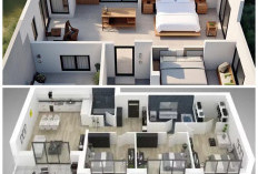 Rumah Modern Minimalis 3 Kamar Tidur: Tata Ruang Efisien dengan Sentuhan Elegan