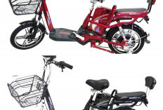 Belanja Makin Gampang! Sepeda Listrik Richey Comfort dengan Baterai Graphene Ini Ramah Emak-Emak!