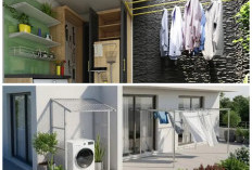 Ruang Cuci Mini Tetap Terang! 9 Trik Menyembunyikan Jemuran dengan Rapi