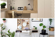 9 Inspirasi Meja Kerja Kamar Tidur yang Stylish dan Ringkas, Nyaman untuk Kerja Seharian*