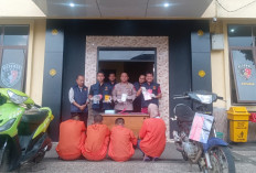 Satreskrim Gulung 4 Pelaku Curat dan Curanmor