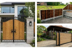 7 Inspirasi Pagar Kombinasi Bambu & Besi Gaya Rustik 2025, Tropis, Estetik, dan Unik