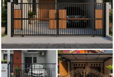 Carport Sempit? Ini Inspirasi Pagar Besi Lipat Dua Daun yang Praktis dan Stylish!
