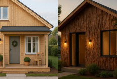 Desain Fasad Rumah Kayu 2026 yang Bikin Tampilan Depan Makin Elegan!