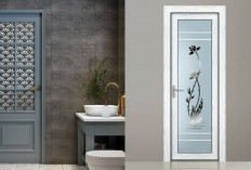 Pintu Kamar Mandi Modern Anti Air, Desainnya Bikin Rumah Makin Mewah!