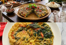 Lauk Favorit Keluarga! Cara Membuat Telur Dadar Daun Singkong yang Gurih dan Bergizi