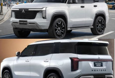 Wajah Mitsubishi Pajero Terbaru Semakin Terkuak: Kembali Gagah Bertubuh Kotak, Debut September 2026!