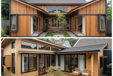 5 Inspirasi Rumah Kayu Atap Miring Bergaya Japandi, Cocok untuk Hunian Minimalis 2026