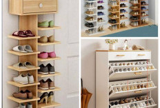 Rumah Auto Rapi! 10 Rak Sepatu Minimalis yang Fungsional dan Enak Dipandang!