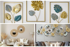 Inspirasi Wall Art Terbaru: Paduan Tekstur dan Warna yang Menciptakan Ruang Tamu Futuristik