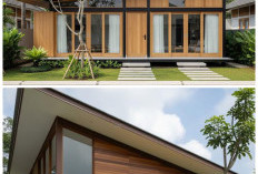 7 Inspirasi Rumah Minimalis Atap Sandar Modern, Desain Simpel yang Estetik dan Kekinian!
