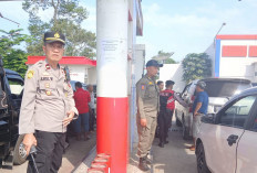 Polsek Pagar Alam Selatan Awasi Pengisian BBM Subsidi Tanpa Barcode