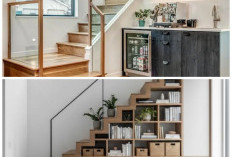 Solusi Lahan Sempit! 5 Model Tangga Rumah Kecil Unik yang Bikin Hunian Sempit Jadi Terasa Luas dan Mewah