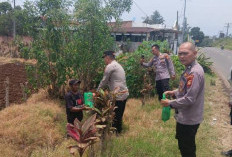 Polsek Dempo Tengah Berbagi, Salurkan Paket Makanan kepada Masyarakat