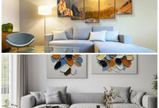 Sentuhan Alam dan Abstrak: Inspirasi Lukisan Estetik untuk Suasana Rumah yang Lebih Tenang