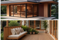 Teras Rumah Makin Mewah dengan Nuansa Kayu: 5 Ide Dekorasi Alami yang Elegan dan Menenangkan