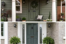 6 Rekomendasi Tren Warna Pintu Depan Rumah Tahun 2026 Versi Desainer Interior