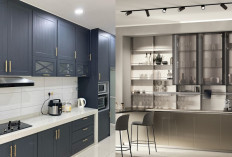 Inspirasi Lemari Gantung Dapur Aluminium Minimalis, Tahan Air dan Tampil Elegan!