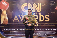 ATR/BPN Raih CNN Indonesia Award 2025 Berkat Program Kampung Reforma Agraria