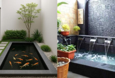 Desain Kolam Ikan Nuansa Alam: Kombinasi Batu, Tanaman, dan Air Mengalir!