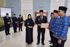 Walikota Lantik 441 Tenaga Administrator, Pengawas dan Fungsional   