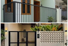 10 Model Pagar Mepet Teras yang Bikin Hunian Kamu Terlihat Mewah dan Luas