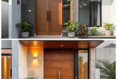 7 Model Pintu Kayu Minimalis Panel Tegas 2026, Tampilan Depan Rumah Langsung Naik Kelas!