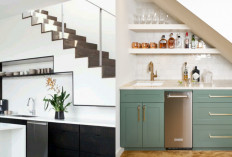 Inspirasi Model Dapur Kecil di Bawah Tangga yang Simpel, Fungsional, dan Estetik!