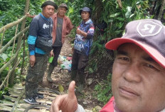 Belum Terealisasi Musrenbang, Masyarakat Dempo Utara Bangun Akses Pertanian