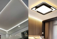 Rekomendasi Model Lampu Plafon Ruang Tamu, Cocok untuk Hunian Modern!