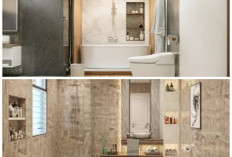 Inspirasi Desain Kaca Kamar Mandi Modern, Praktis dengan Sentuhan Estetika