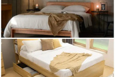 Inspirasi Ranjang Kayu Minimalis untuk Kamar Modern yang Nyaman dan Elegan