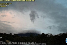 Status Level II Gunung Dempo, PVMBG Ingatkan Pendaki Jauhi Kawah