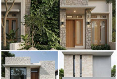 Fasad Makin Berkelas! 7 Inspirasi Rumah Minimalis dengan Batu Alam yang Jadi Tren 2025!