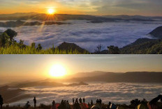 Intip Keindahan Eksotis Desa Mantar Sumbawa Barat, Tempat yang Terasa Seperti Berada di Atas Awan