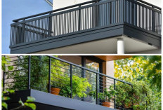 Ide Railing Balkon Minimalis untuk Lantai Dua yang Stylish dan Kekinian