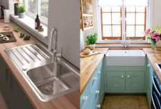 Tempat Cuci Piring Sederhana tapi Estetik, Cocok untuk Dapur Kecil!