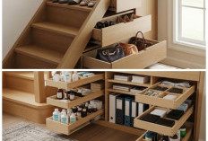 Dapur Lebih Ringkas dan Elegan, 6 Inspirasi Hidden Storage Laci Tarik Paling Fungsional di 2026