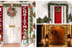 12 Ide Dekorasi Pintu Masuk Natal 2025: Simpel, Estetik, dan Bikin Tamu Terpukau