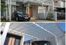 Rumah Tetap Terang dan Sejuk: 5 Model Carport Anti Gelap dengan Kanopi Transparan yang Super Estetik