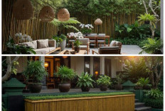 7 Ide Teras Asri dengan Pagar Bambu Natural, Ciptakan Suasana Sejuk dan Estetis