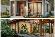 Hunian Adem di Iklim Panas, Intip Inspirasi Rumah Modern Tropis 1 Lantai 2026