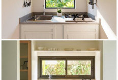 Rahasia Dapur Kecil Terasa Luas dan Segar: Manfaatkan Jendela Mini Secara Maksimal!